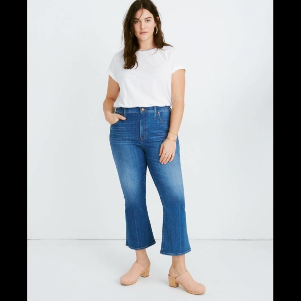 NWT Madewell Cali Demi Boot Fair Trade Jeans Size 36 P